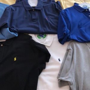 Ralph Lauren Men’s classic polo bundle XL 8 total
